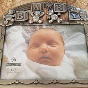 Silver Baby Frame